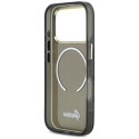 Kryt Guess IML Script Metal MagSafe iPhone 17 Pro černý