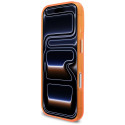 Kryt Guess IML SCRIPT METAL MagSafe iPhone 17 Pro - oranžový