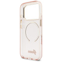 Kryt Guess IML Script Metal MagSafe iPhone 17 Pro - pink