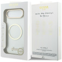 Kryt Guess IML SCRIPT METAL pro iPhone Air - clear