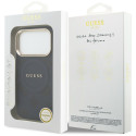 Kryt Guess Peony Hot Stamp pro iPhone 17 Pro - modrá