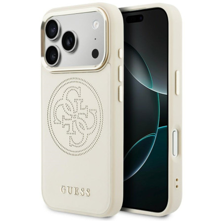 Kryt Guess 4G MagSafe iPhone 17 Pro - béžový