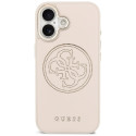 Kryt Guess Perforated 4G MagSafe pro iPhone 17 - růžová