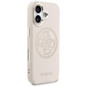 Kryt Guess Perforated 4G MagSafe pro iPhone 17 - růžová