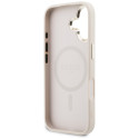 Kryt Guess Perforated 4G MagSafe pro iPhone 17 - růžová