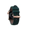 NJORD Jord Řemínek z lososí kůže pro Apple Watch 42/44/45/49mm, tmavě zelený