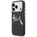 Kryt Karl Lagerfeld Choupettes pro iPhone 17 Pro černá