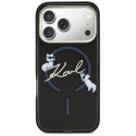 Kryt Karl Lagerfeld Choupettes pro iPhone 17 Pro černá