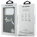 Kryt Karl Lagerfeld IML Choupettes iPhone 17 Pro Max černý