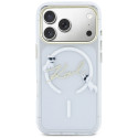 Kryt Karl Lagerfeld CHOUPETTES MagSafe pro iPhone 17 Pro Max - čirý