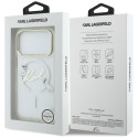 Kryt Karl Lagerfeld CHOUPETTES MagSafe pro iPhone 17 Pro Max - čirý
