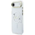 Kryt Karl Lagerfeld IML Choupettes pro iPhone Air - čirý