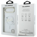 Kryt Karl Lagerfeld IML Choupettes pro iPhone Air - čirý