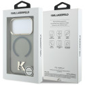 Kryt Karl Lagerfeld IML K Head Logo pro iPhone 17 Pro - black