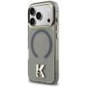 Kryt Karl Lagerfeld IML K Head Logo pro iPhone 17 Pro Max - černý