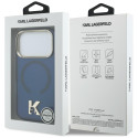 Kryt Karl Lagerfeld IML K Head Logo iPhone 17 Pro Max - modrá