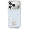 Kryt Karl Lagerfeld IML K Head Logo MagSafe iPhone 17 Pro clear
