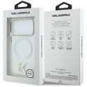 Kryt Karl Lagerfeld IML K Head Logo MagSafe iPhone 17 Pro clear