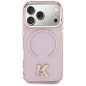 Kryt Karl Lagerfeld IML K Head Logo pro iPhone 17 Pro - pink