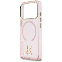 Kryt Karl Lagerfeld IML K Head Logo pro iPhone 17 Pro - pink