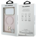 Kryt Karl Lagerfeld IML K Head Logo pro iPhone 17 Pro - pink