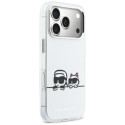 Kryt Karl Lagerfeld MagSafe IML pro iPhone 17 Pro Max - bílý
