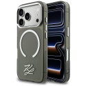 Kryt Karl Lagerfeld IML KL SCRIPT iPhone 17 Pro Max - černý