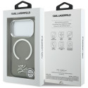 Kryt Karl Lagerfeld IML KL SCRIPT iPhone 17 Pro Max - černý