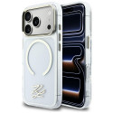 Kryt Karl Lagerfeld IML KL SCRIPT pro iPhone 17 Pro Max - čirý