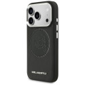 Kryt Karl Lagerfeld K Head Point Logo iPhone 17 Pro Max černý