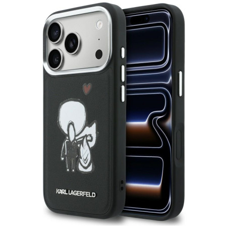 Kryt Karl Lagerfeld KARL & Choupette pro iPhone 17 Pro