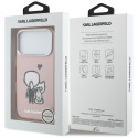 Kryt Karl Lagerfeld Karl & Choupette pro iPhone 17 Pro Max - růžová