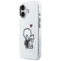 Kryt Karl Lagerfeld Karl & Choupette Back MagSafe pro iPhone 17 - clea