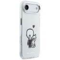 Kryt Karl Lagerfeld Karl & Choupette pro iPhone Air clear