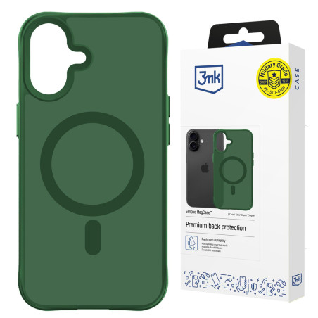 Kryt 3mk SMOKE MAGCASE pro iPhone 17 - zelený