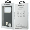 Kryt Karl Lagerfeld KARL HEAD Logo pro iPhone 17 Pro - černý