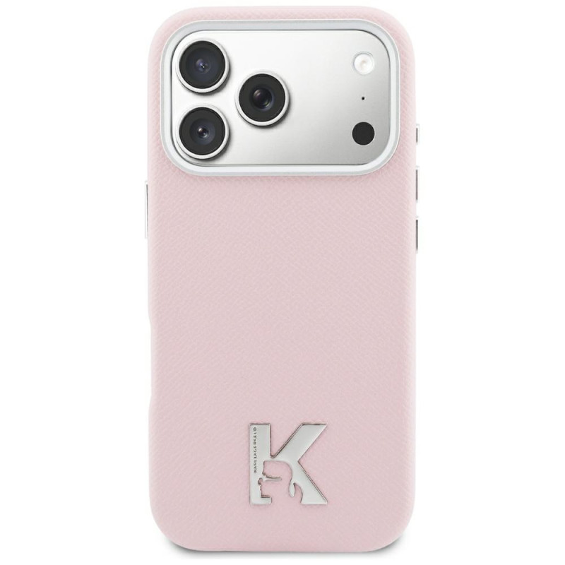 Kryt Karl Lagerfeld KARL HEAD pro iPhone 17 - růžová