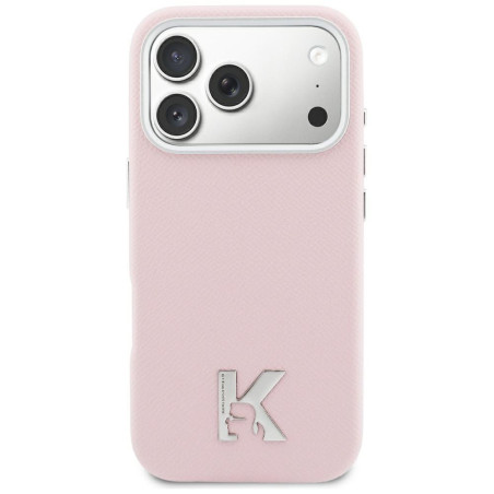 Kryt Karl Lagerfeld KARL HEAD pro iPhone 17 - růžová