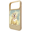 Kryt Nimmy Gentle Pets Series pro iPhone 17 Pro - hnědá