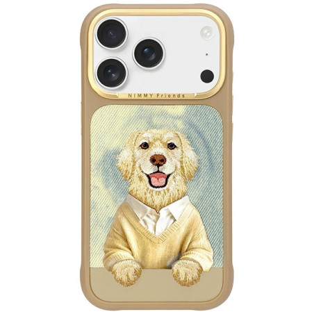 Kryt Nimmy Gentle Pets Series pro iPhone 17 Pro Max - hnědý