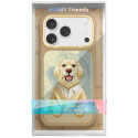 Kryt Nimmy Gentle Pets Series pro iPhone 17 Pro Max - hnědý