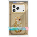 Kryt Nimmy Lucky Fashion Cat pro iPhone 17 Pro Max - hnědá