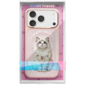 Kryt Nimmy Lucky Fashion Cat MagSafe iPhone 17 Pro růžový