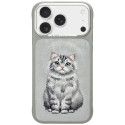 Kryt Nimmy LUCKY FASHION CAT iPhone 17 Pro - gray