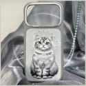 Kryt Nimmy LUCKY FASHION CAT iPhone 17 Pro - gray