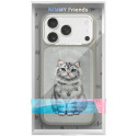 Kryt Nimmy LUCKY FASHION CAT iPhone 17 Pro - gray