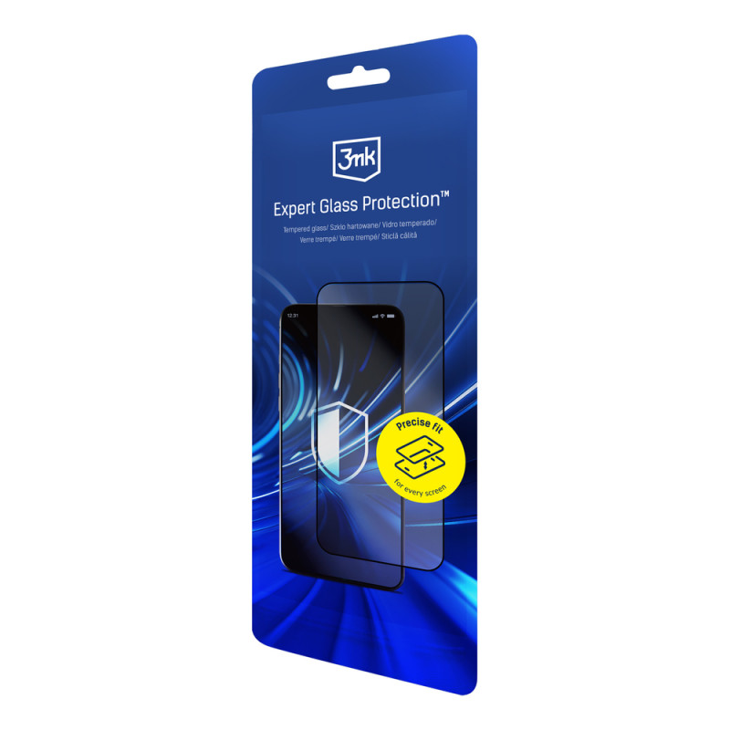 Ochranné sklo 3mk EXPERT GLASS PROTECTION™ pro iPhone 15 Pro Max - čiré