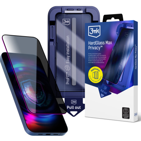 Ochranné sklo 3mk HardGlass Max Privacy pro iPhone 17 Pro Max