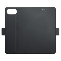 3mk Wallet Case pro iPhone 16e – černé