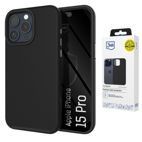 3mk Fortis MagCase kryt pro iPhone 15 Pro - black